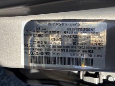 2025 Mazda Mazda CX-5 2.5 S Preferred Package