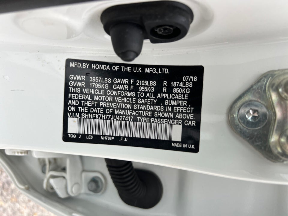 2018 Honda Civic EX-L