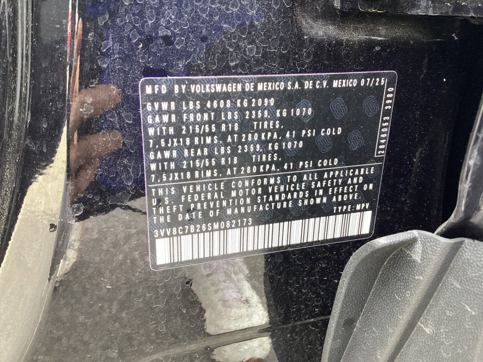 2025 Volkswagen Taos 1.5T S