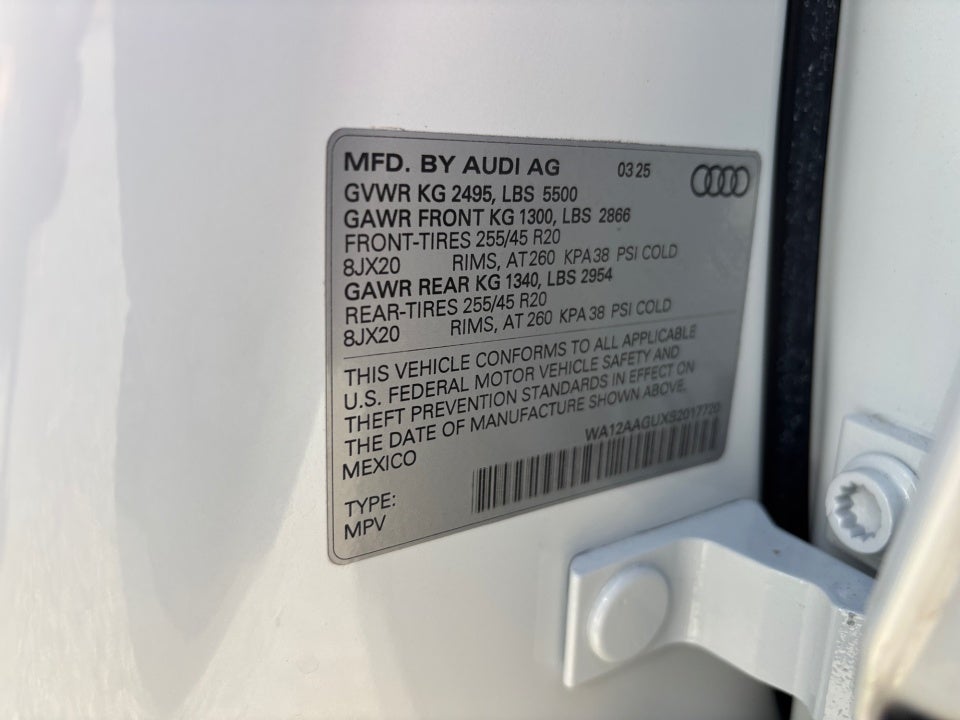 2025 Audi All-new Q5 Premium Plus TFSI quattro S tronic