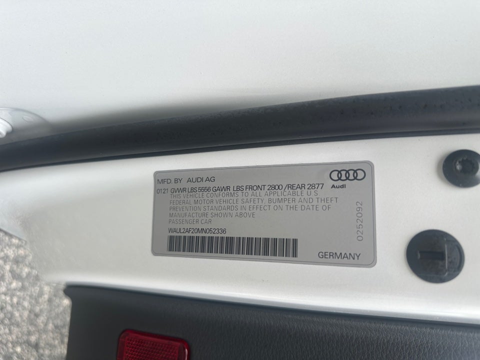 2021 Audi A6 Sedan Premium Plus