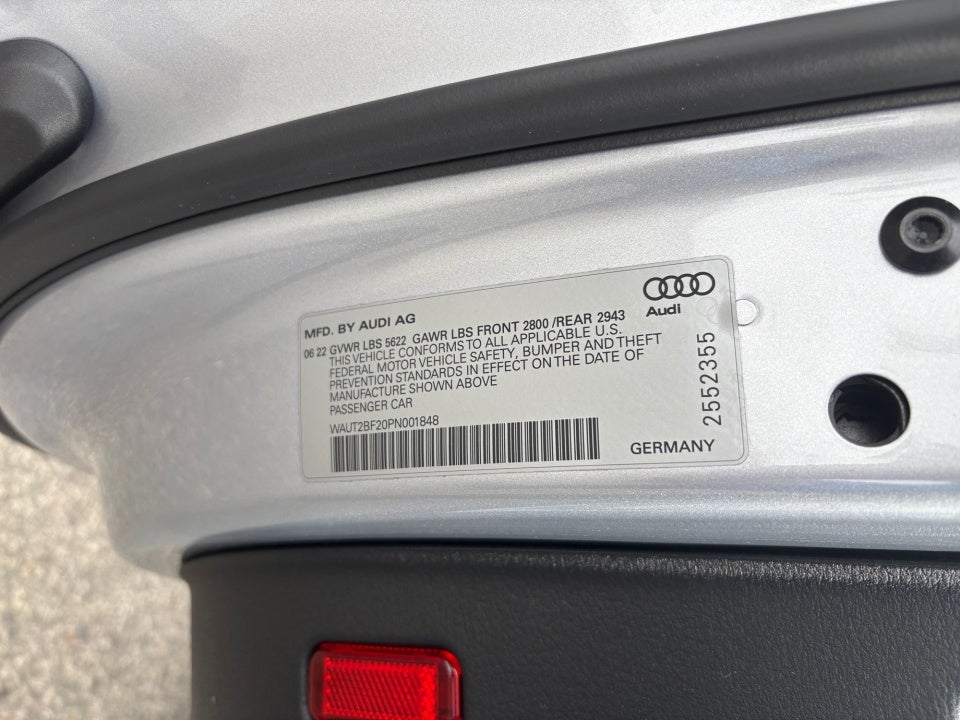 2023 Audi A7 Sportback Premium 55 TFSI quattro S tronic