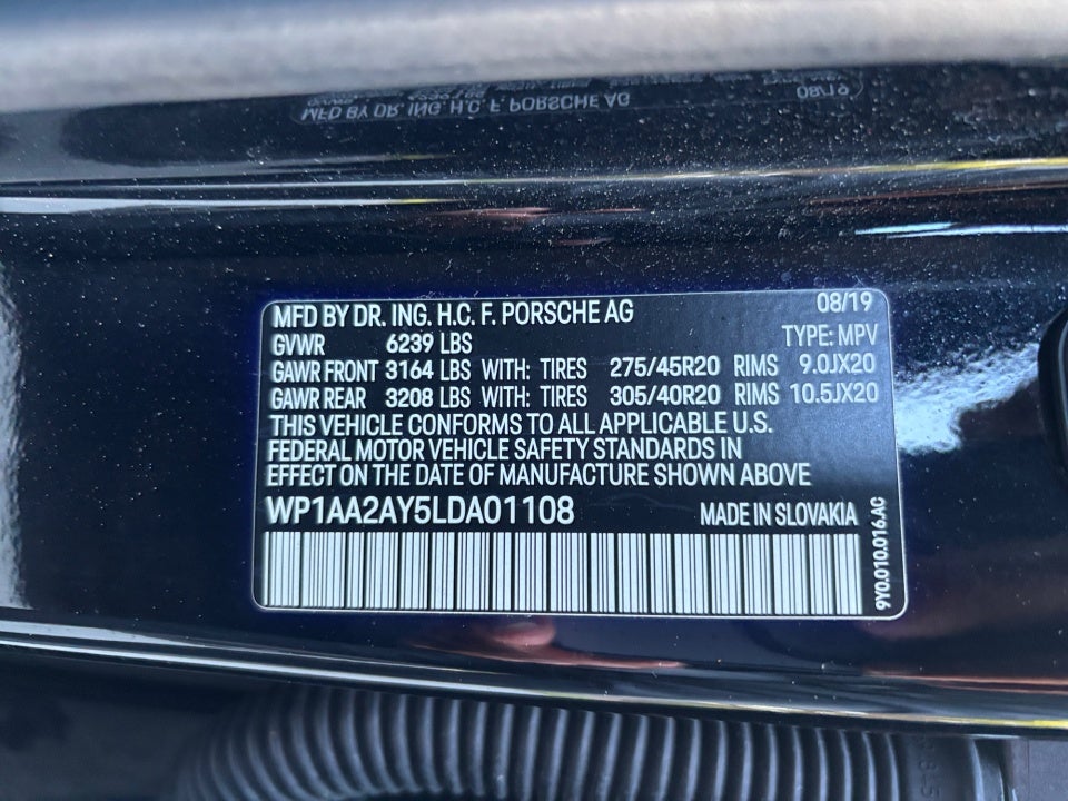 2020 Porsche Cayenne AWD