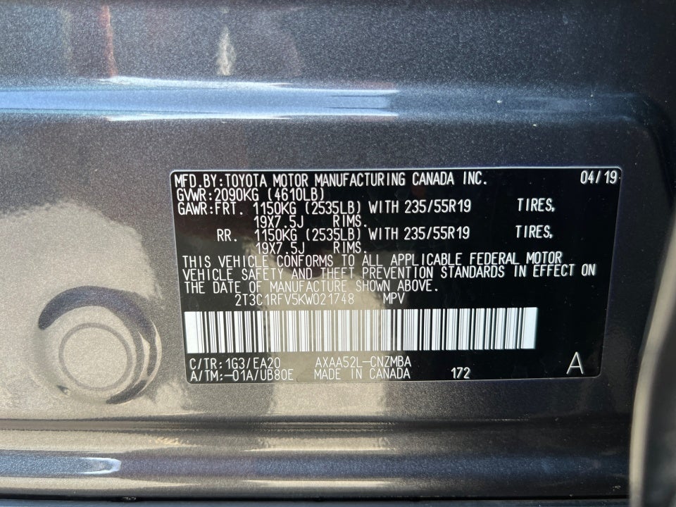 2019 Toyota RAV4 XLE Premium