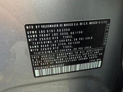 2022 Volkswagen Tiguan SE R-Line Black