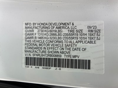 2024 Honda Odyssey Sport