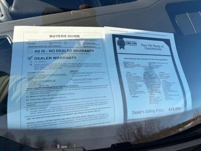 2020 Volkswagen Atlas Cross Sport 2.0T SE w/Technology