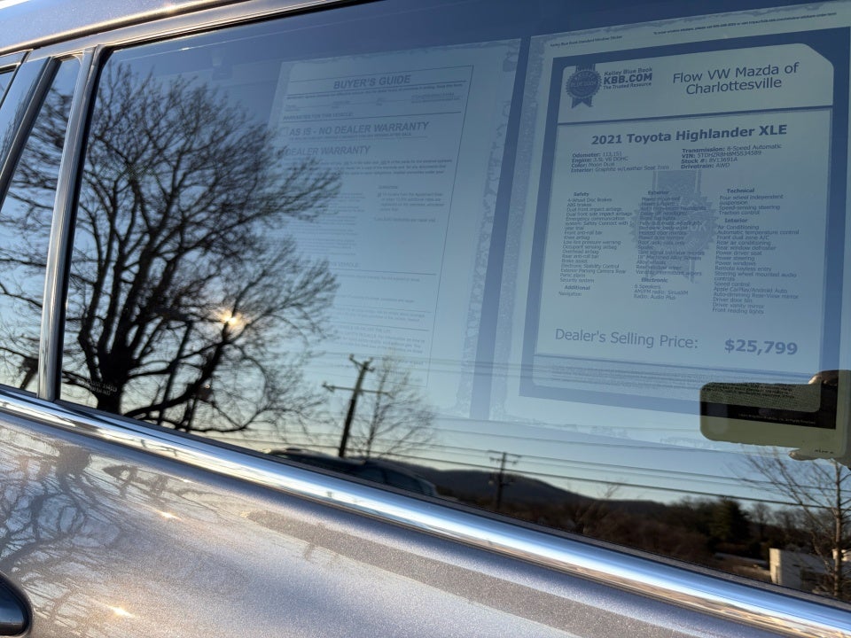 2021 Toyota Highlander XLE