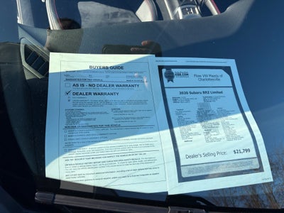 2020 Subaru BRZ Limited