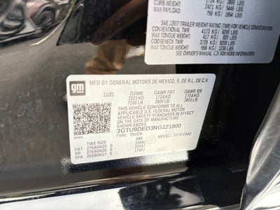2022 GMC Sierra 1500 Limited SLT