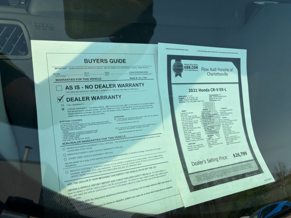 2021 Honda CR-V AWD EX-L
