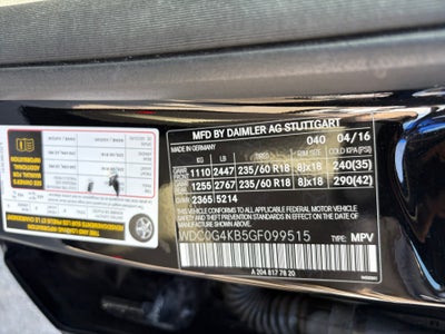 2016 Mercedes-Benz GLC 300 4MATIC®