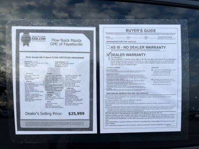 2024 Honda HR-V AWD Sport