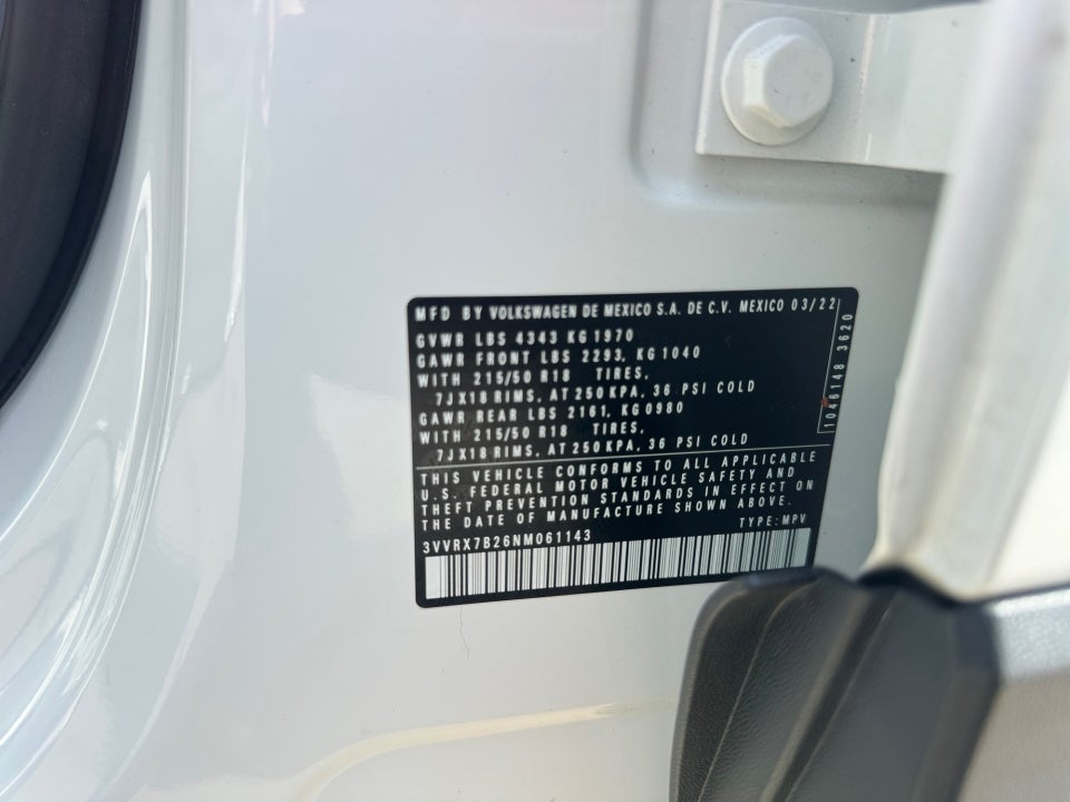 2022 Volkswagen Taos SE