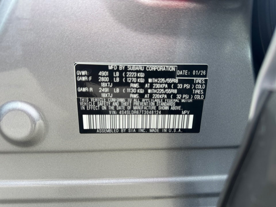 2026 Subaru Forester Limited