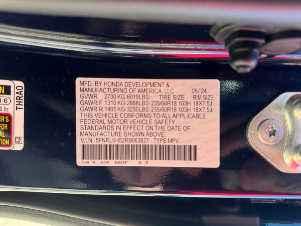 2024 Honda Odyssey EX