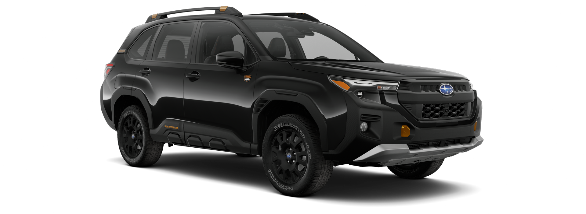 2026 Subaru Forester Wilderness Shown in Crystal Black Silica