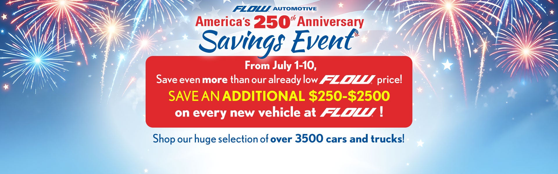 250th Anniversary Event