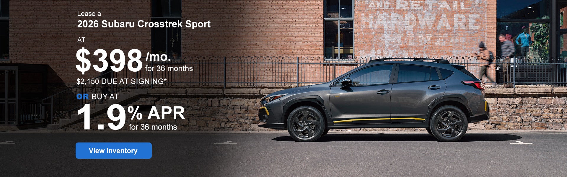 2026 Subaru Crosstrek Sport