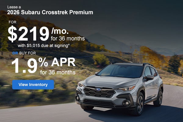 2026 Subaru Crosstrek