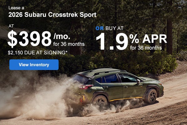 2026 Crosstrek
