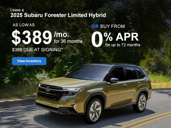 2025 Subaru Forester Limited Hybrid