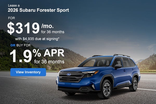 2026 Subaru Forester