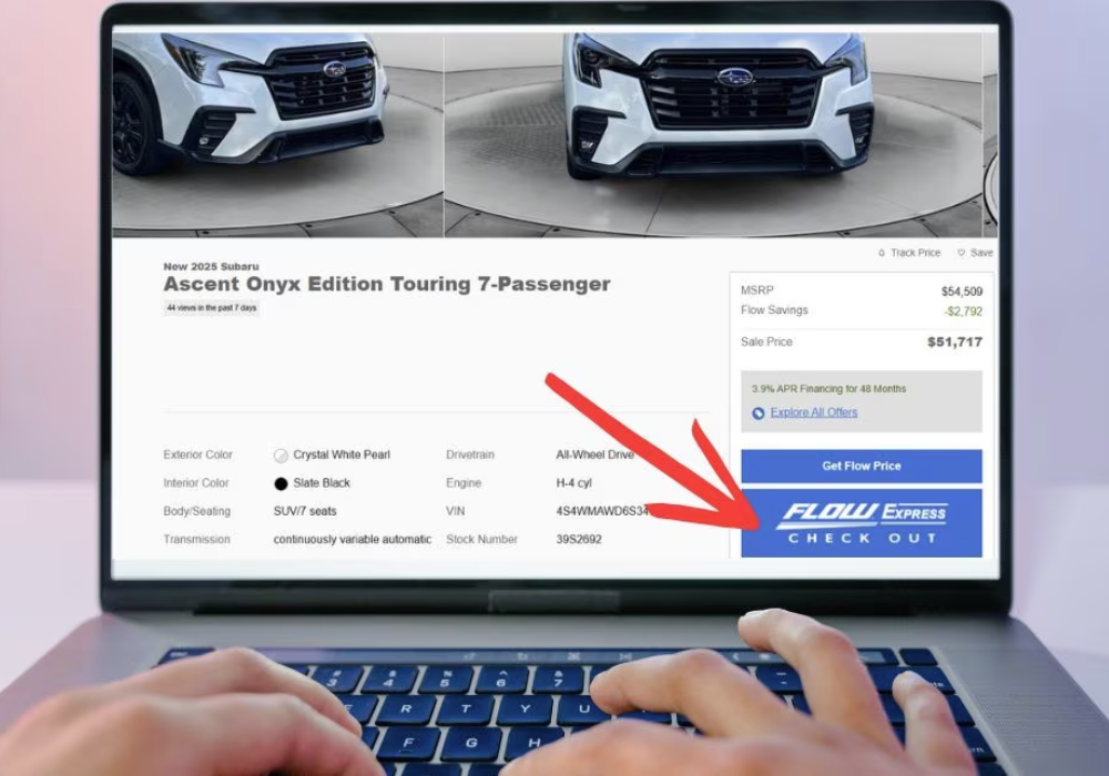 Shop Subaru Online with Flow Express Checkout